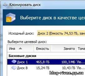 Клонувати базовий диск